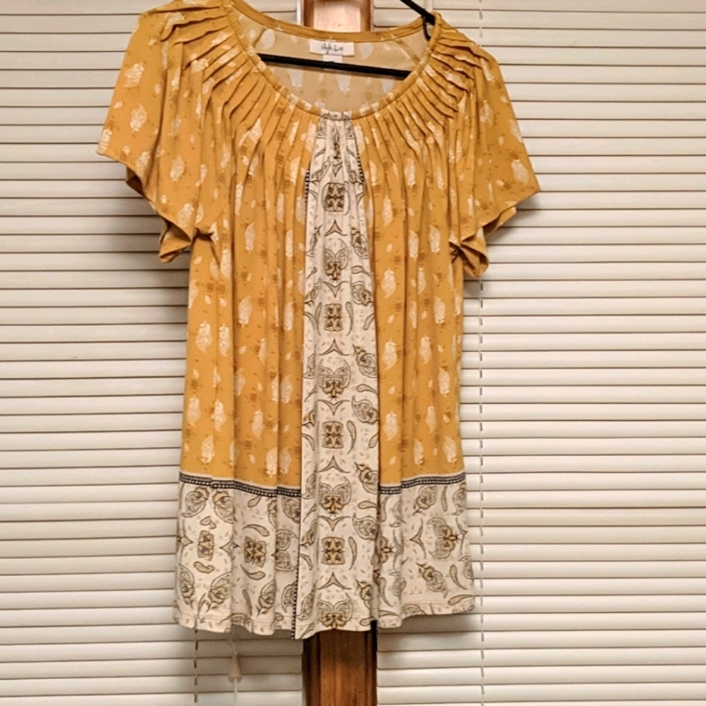 Paisley Flowy Blouse